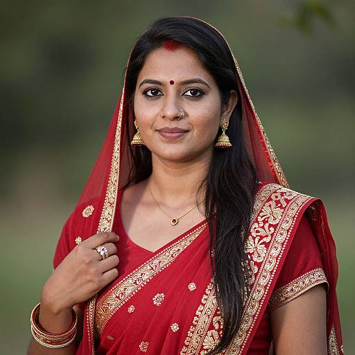 Portrait of Indian Woman