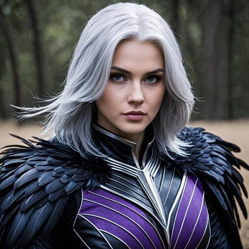 Creed Diskenth Cosplay with Silver Hair