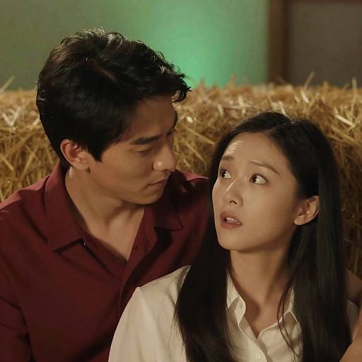 Intimate Couple Portrait in Nature