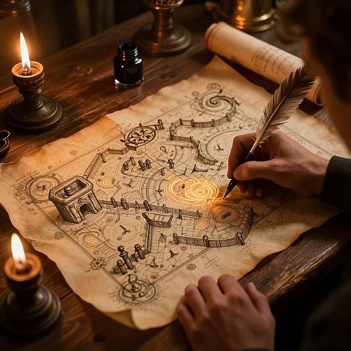 Fantasy Map Maker Crafting Dungeon