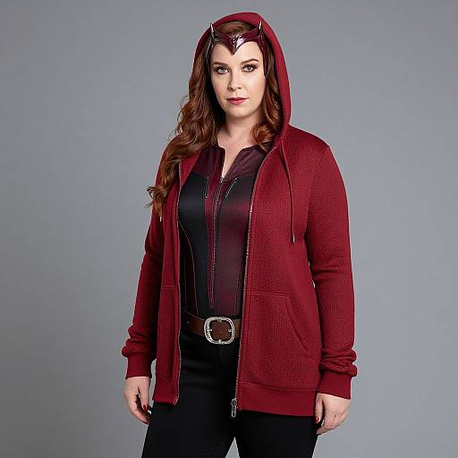 Plus Size Scarlet Witch Costume