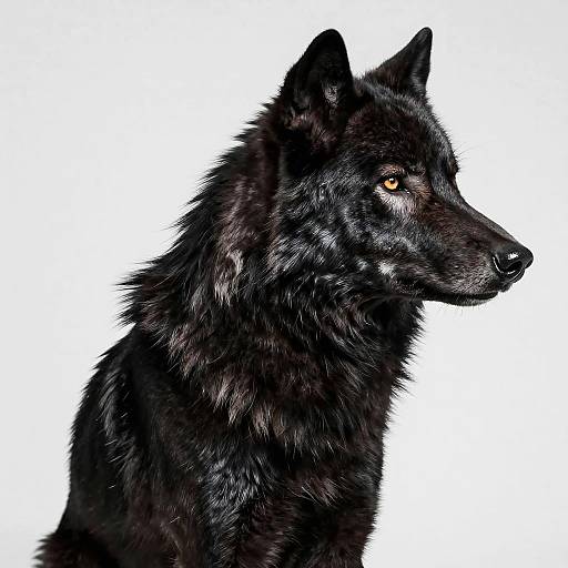 Black Wolf Inspired Fashion Haircut