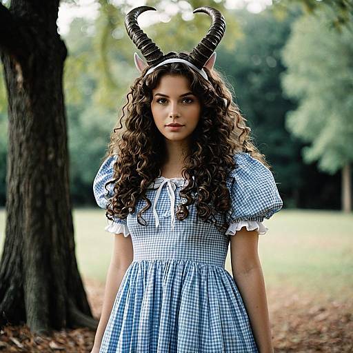 Dorothy-Inspired Wizard Girl Costume