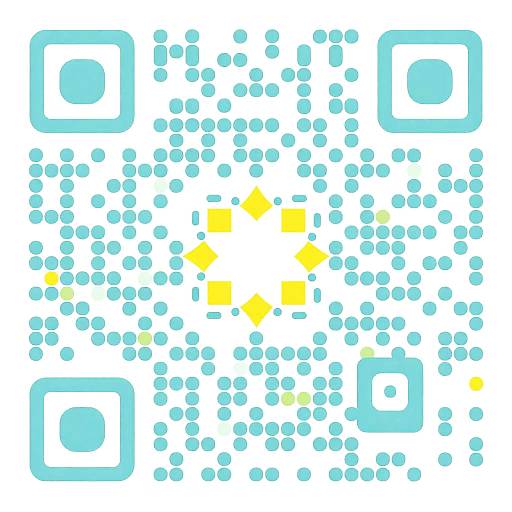 Colorful Mosaic Mandala QR Codes