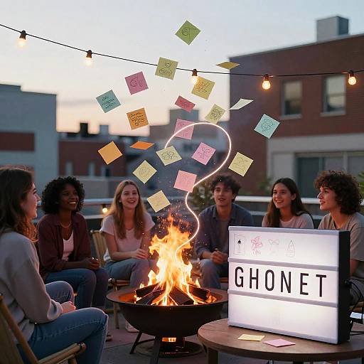 Creative Rooftop Dawn Meetup