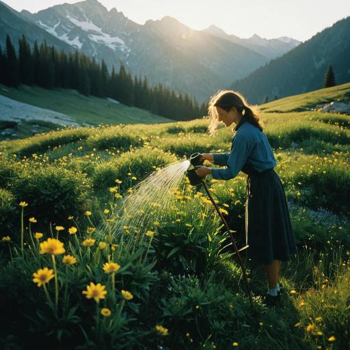 Luminous Gaia: AI Botanist in Nature