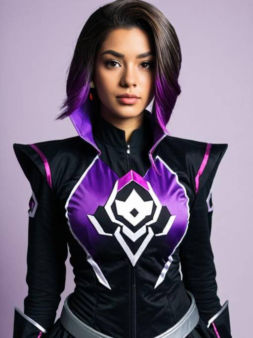 Realistic Sombra Cosplay Photography
