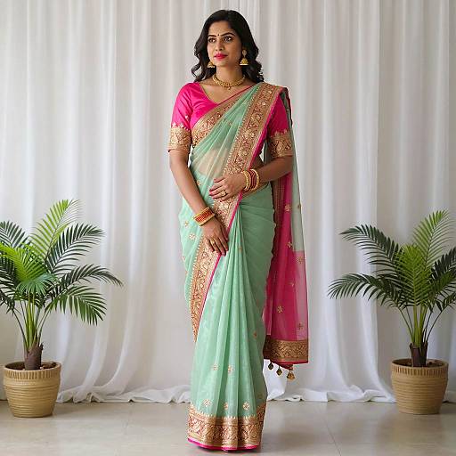 Elegant Ghagra Choli Design Photography