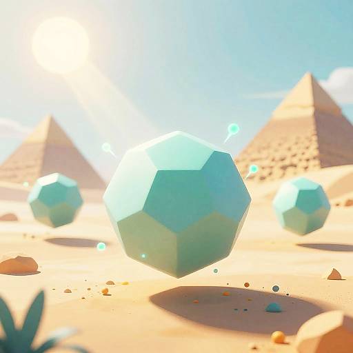 Abstract Energy-Based Life Forms Near Egyptian Pyramids