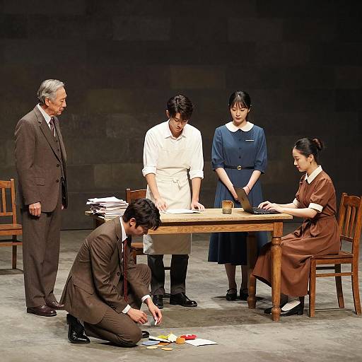 Mystery Gathering in a Dim Room