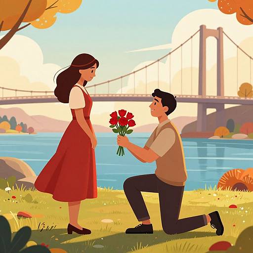 Romantic Proposal by Autumn Bridge