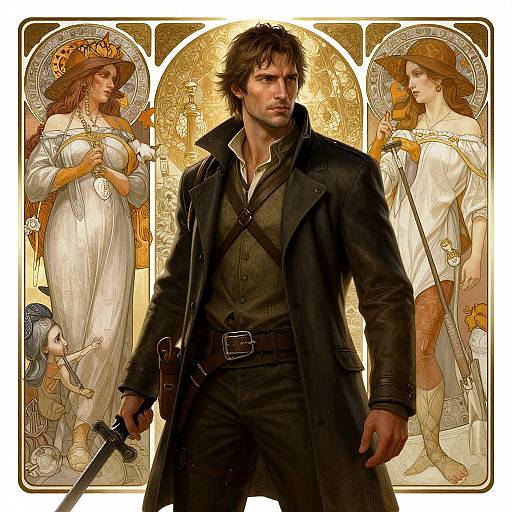 Postapocalyptic Survivalist Digital Art