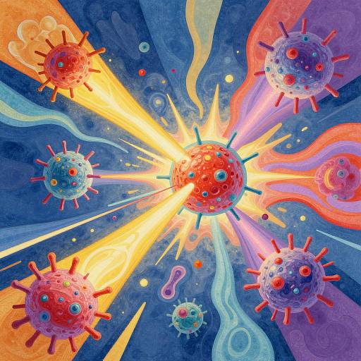 Surreal Visualization of Chemotherapy Effects