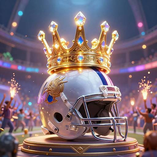 Radiant Fantasy Football Crown Glory