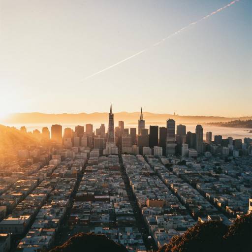 San Francisco Skyline at Sunset