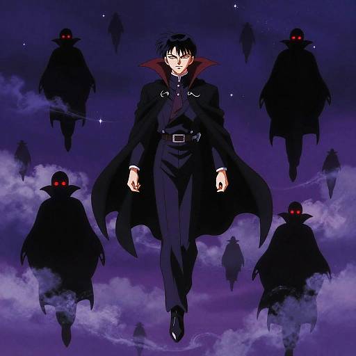 90s Vampire Anime Dreamscape