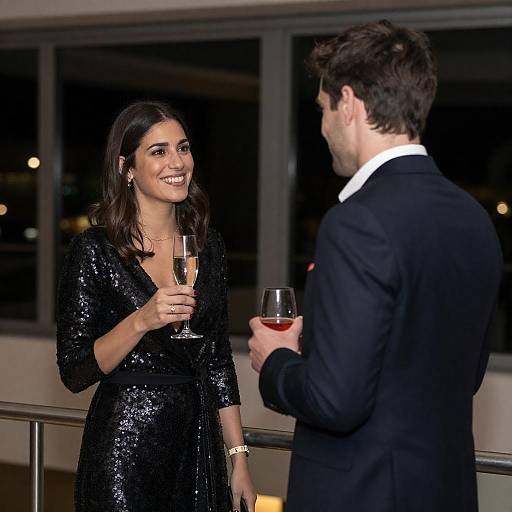 Elegant Evening: Night Event Photograph