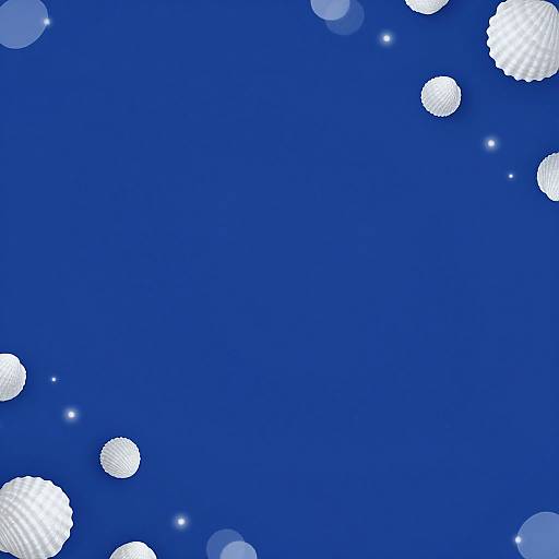 Serene Oceanic Blue Wallpaper