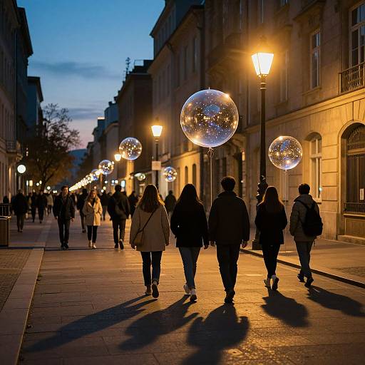 Twilight City of Whispering Lights