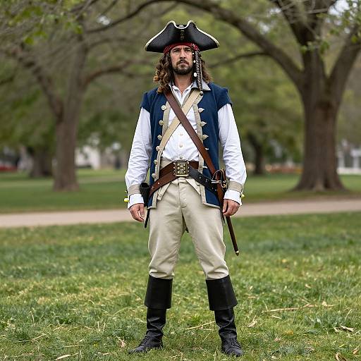 American Revolution Pirate Costume