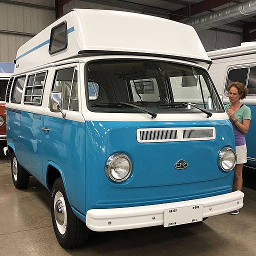 Vintage Camper Van at RV Museum