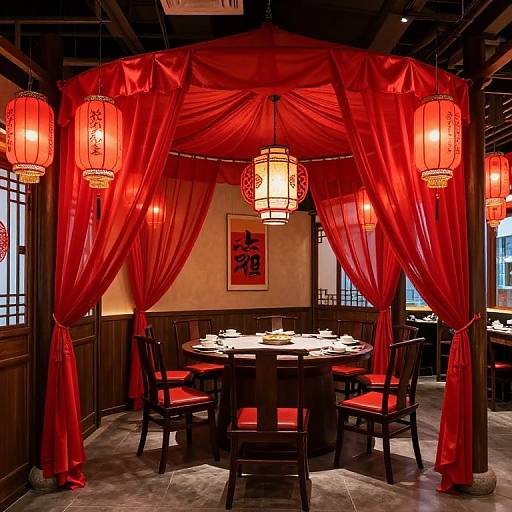 Chinese Restaurant Role Play Setup