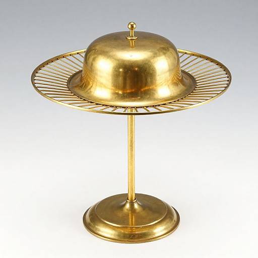 Early 20thC Brass Hat Stand