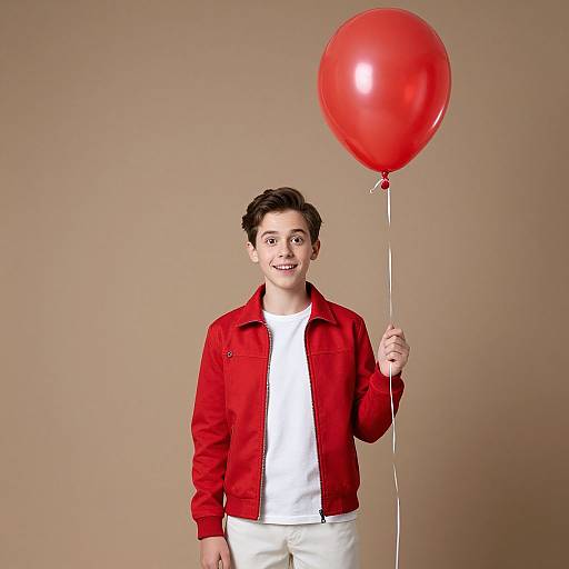 Red Balloon Costume Outfit