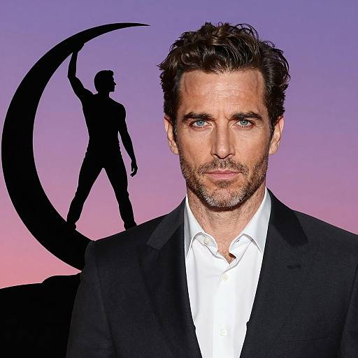 Dynamic Contrast: A Serious Man's Portrait