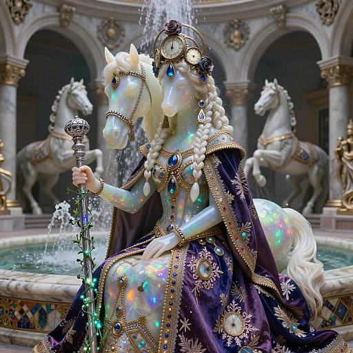 Ethereal Centaur Queen in Twilight