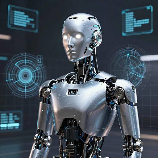 Hyper-Realistic AI Robot Designer