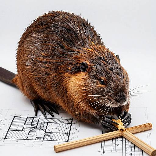 Beaver Designing Blueprint in Detail