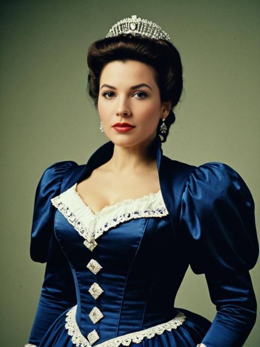 Woman in Miss Elizabeth Historical Costume