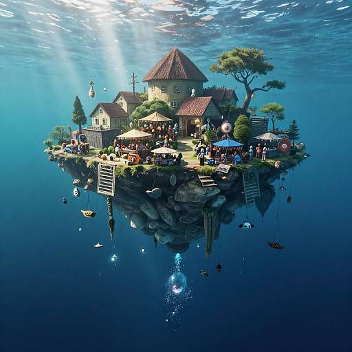 Upside-Down Island of Dream Markets