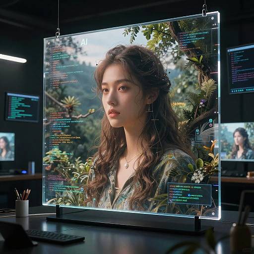 AI Creator Crafting Digital Masterpieces