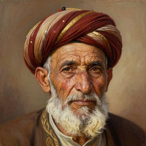 Portrait of Resilient Hotak Elder
