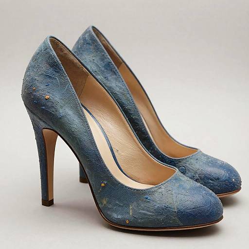 Textured Avant-Garde High Heel Photography