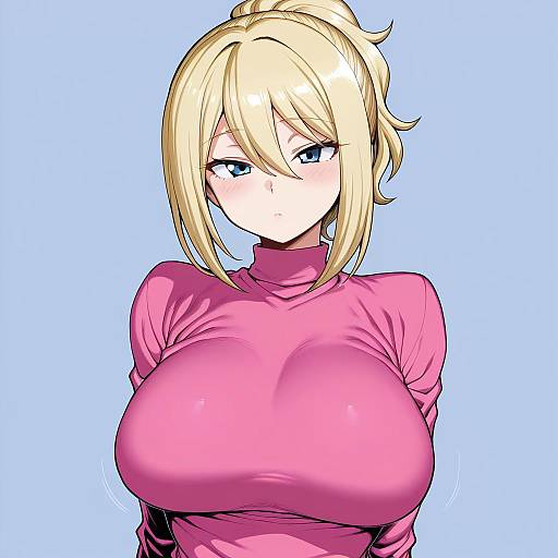 Illustration of Aoyama blue mountain, gochuumon wa usagi desu ka? in the style of Spacezin