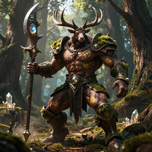 Stag-Kin Guardian of Petrified Wood