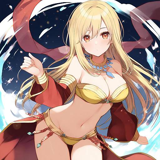 Illustration of Gypsy (ragnarok online), ragnarok online in the style of Karasusou nano