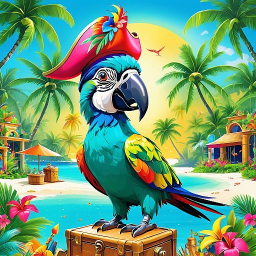 Cheeky Parrot Adventure in Paradise Cheeky Parrot Adventure in Paradise