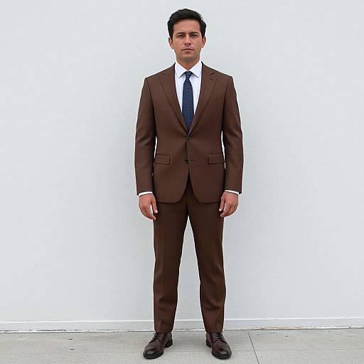 Man in Brown Blazer Portrait