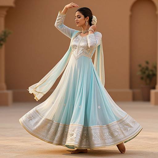 Modern Pakistani Dress with Ethnic Elegance