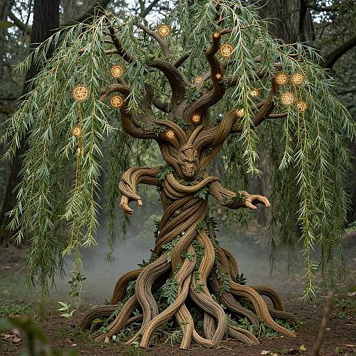 Whomping Willow Enchanted Tree Costume