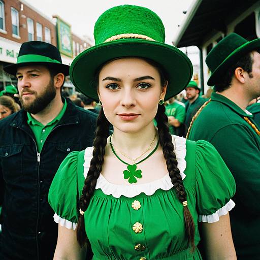 Saint Patty's Day Woman Costume