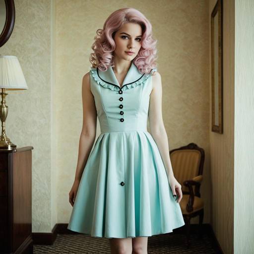 Elegant Virginia Vintage Cosplay Outfit