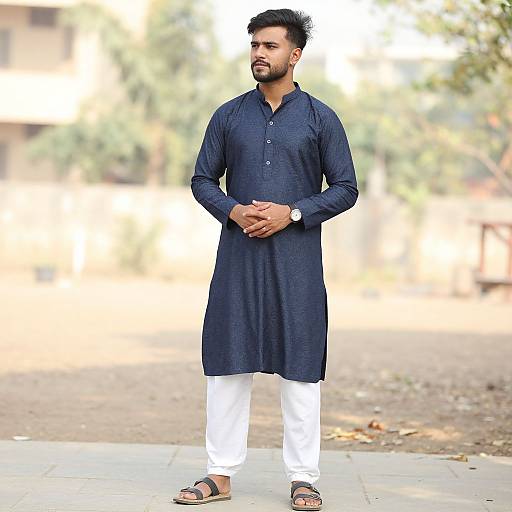 Punjabi Suit Design Male Portrait