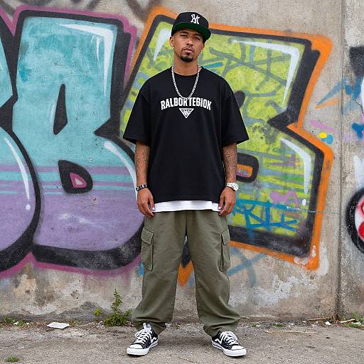 Photograph of a young Black man with a beard, wearing a black cap, 