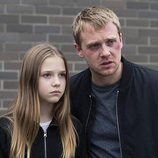 Worried Duo: Portrait of Concern