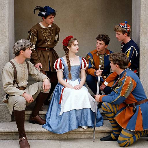 1920s Medieval LARP Scene